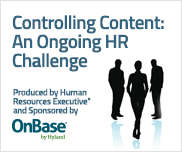 Controlling Content: An Ongoing HR Challenge