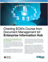 Charting ECM's Course to Enterprise Information Hub