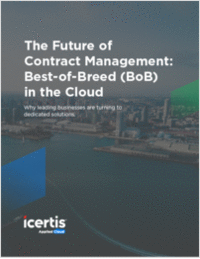 Contract Management: The Future is All About Best-of-Breed in the Cloud