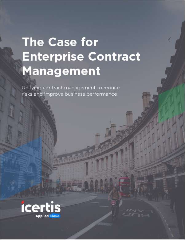 Unifying Contract Management to Reduce Risks and Improve Business Performance