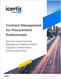 Contract Management for Procurement Professionals