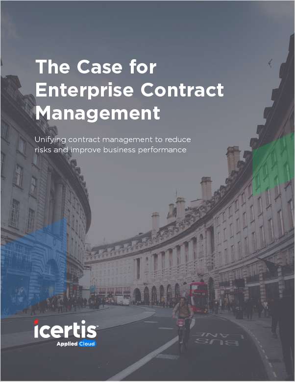 The Case for Enterprise Contract Management