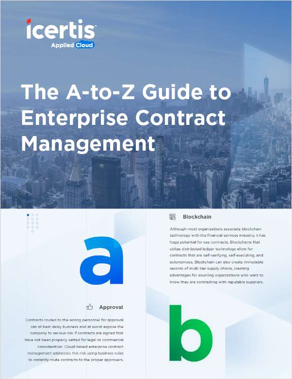 The A-Z Guide to Enterprise Contract Management
