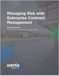 Managing Risk with Enterprise Contract Management