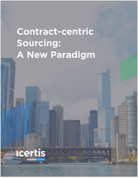 Contract-centric Sourcing: A New Paradigm