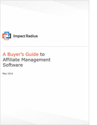 A Buyer's Guide to Affiliate Management Software