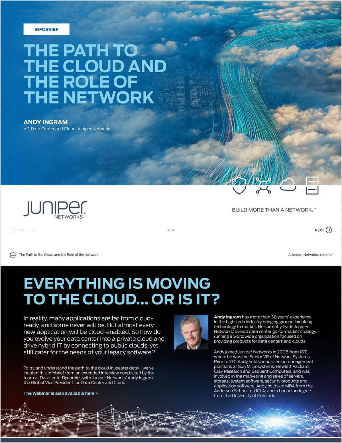 Infobrief: The Path To The Cloud And The Role Of The Network