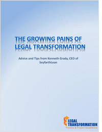The Growing Pains of Legal Transformation
