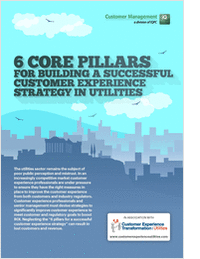 6 Core Pillars for building a successful customer experience strategy in utilities