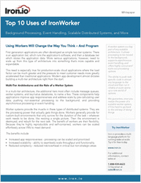 THE TOP 10 USE CASES FOR IRONWORKER