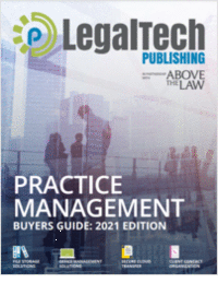 Practice Management Buyers Guide: 2021 Edition