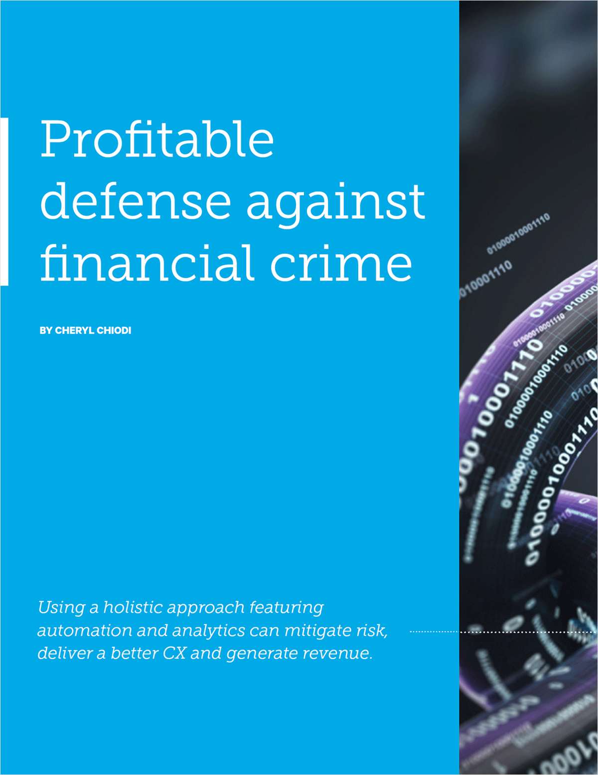 BAI Report: Profitable Defense Against Financial Crime