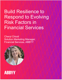 Build Resilience to Respond to Evolving Risk Factors in Financial Services