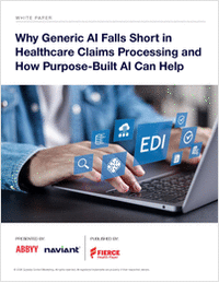 Why Generic AI Falls Short in Healthcare Claims Processing and How Purpose-Built AI Can Help