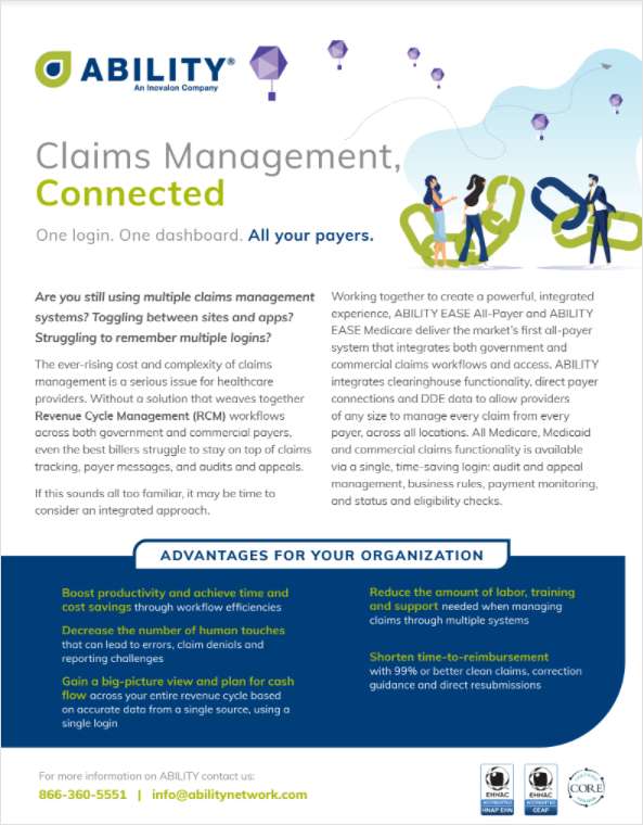 Claims Management: How to Connect All Your Payers