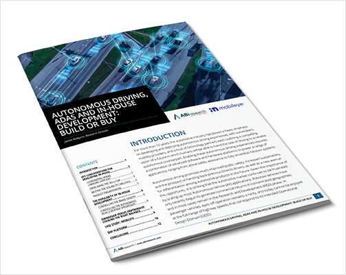 Autonomous Driving, ADAS and In-House Development: Build or Buy