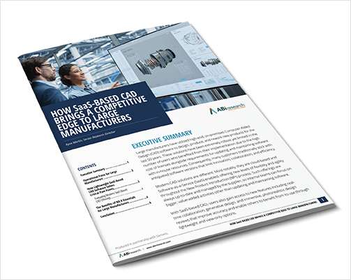 How SaaS-Based CAD Brings a Competitive Edge to Large Manufacturers