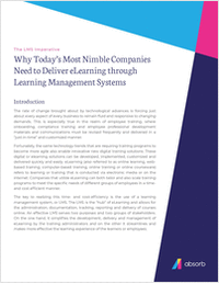 Why Nimble Companies Need to Deliver eLearning Through an LMS