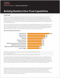 Building Resilient Zero Trust Capabilities