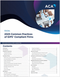 2025 Common Practices for GIPS Compliant Firms