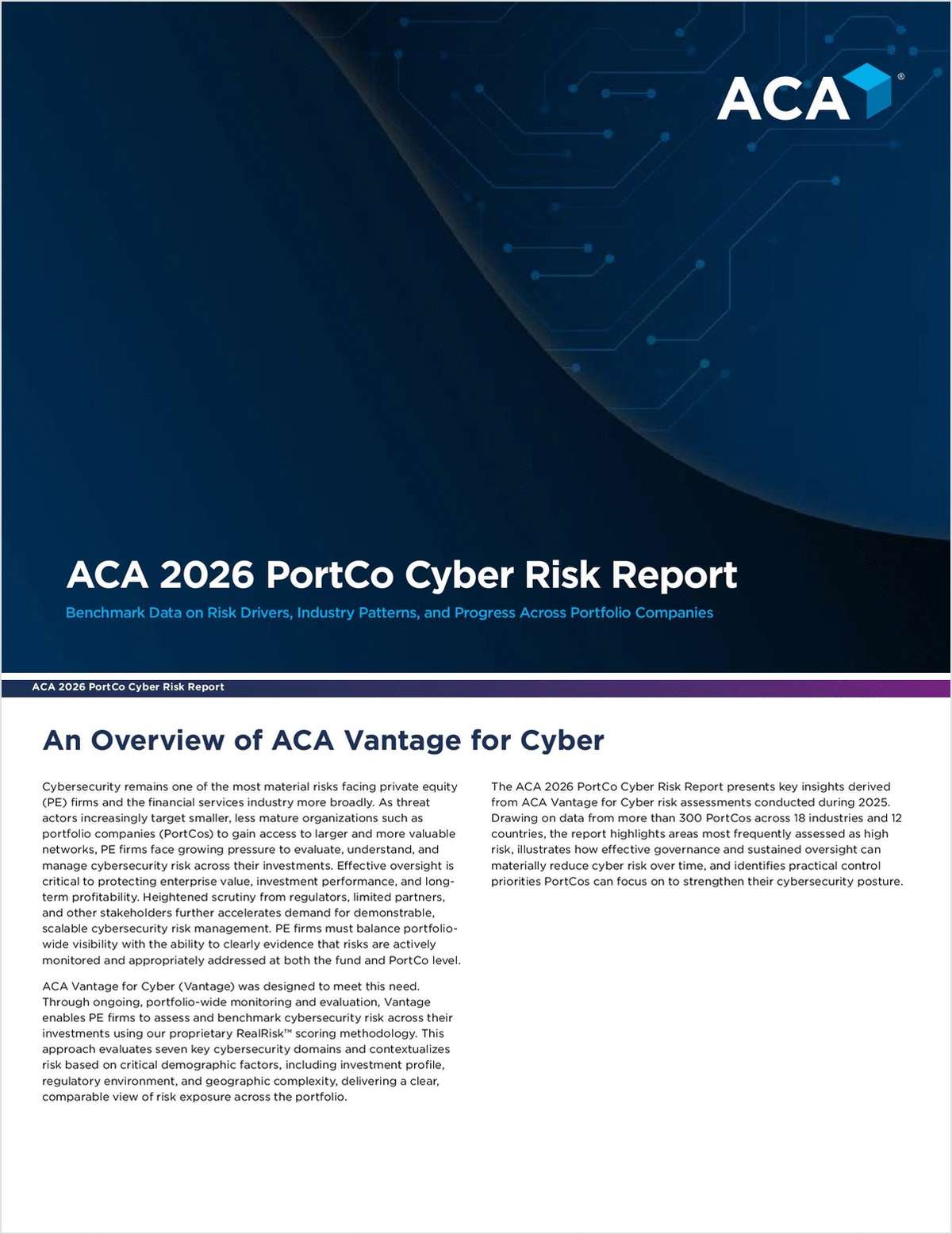 ACA 2026 PortCo Cyber Risk Report