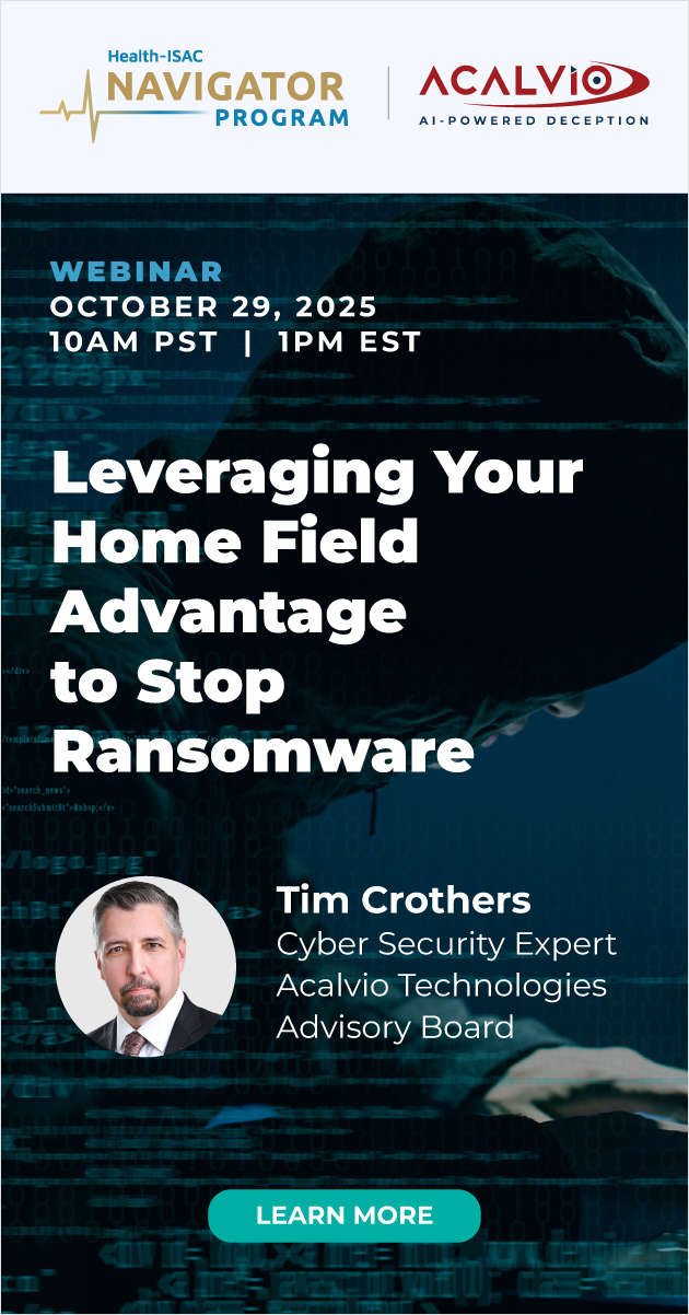 Webinar: Leveraging your home field advantage to stop ransomware