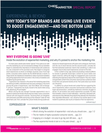 New Special Report: Why Today’s Top Brands are Investing in Live Events