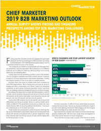 2019 B2B Marketing Outlook Survey