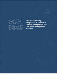 Document Viewing Integrations in Enterprise Content Management and Document Management Solutions
