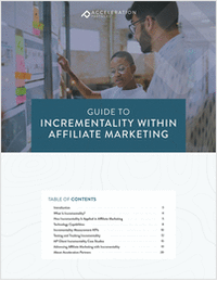 Guide to Incrementality Within Affiliate Marketing