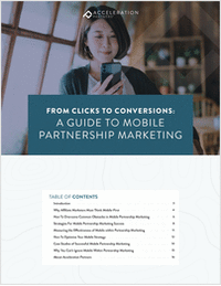 A Guide to Mobile Partnership Marketing: From Clicks to Conversions