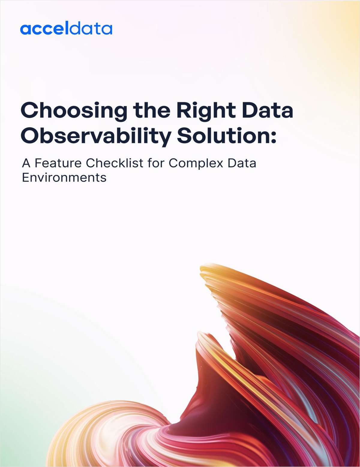 Choosing the Right Data Observability Solution