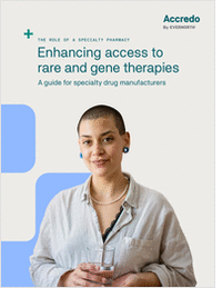 The role of a specialty pharmacy in enhancing patient access to rare and gene therapies