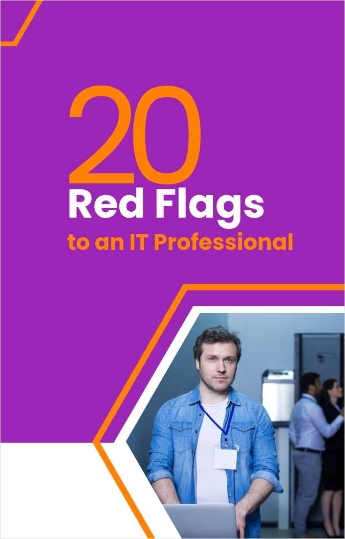 20 Red Flags to an IT Professional