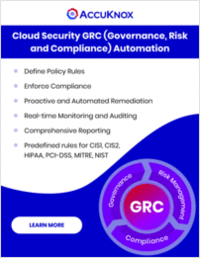 Automate Cloud Security GRC with AccuKnox