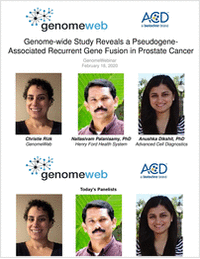 Genome-wide Study Reveals a Pseudogene Associated Recurrent Gene Fusion in Prostate Cancer Slideshow