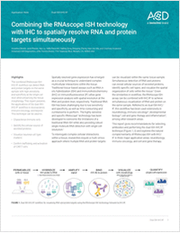 Combining the RNAscope ISH Technology with IHC to Spatially Resolve RNA and Protein Targets Simultaneously