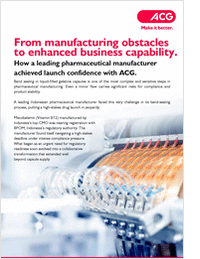 Eliminating capsule leakage to secure faster regulatory drug approval