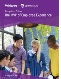 Recognition Culture: The MVP of Employee Experience