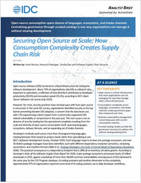 Securing Open Source at Scale: How Consumption Complexity Creates Supply Chain Risk