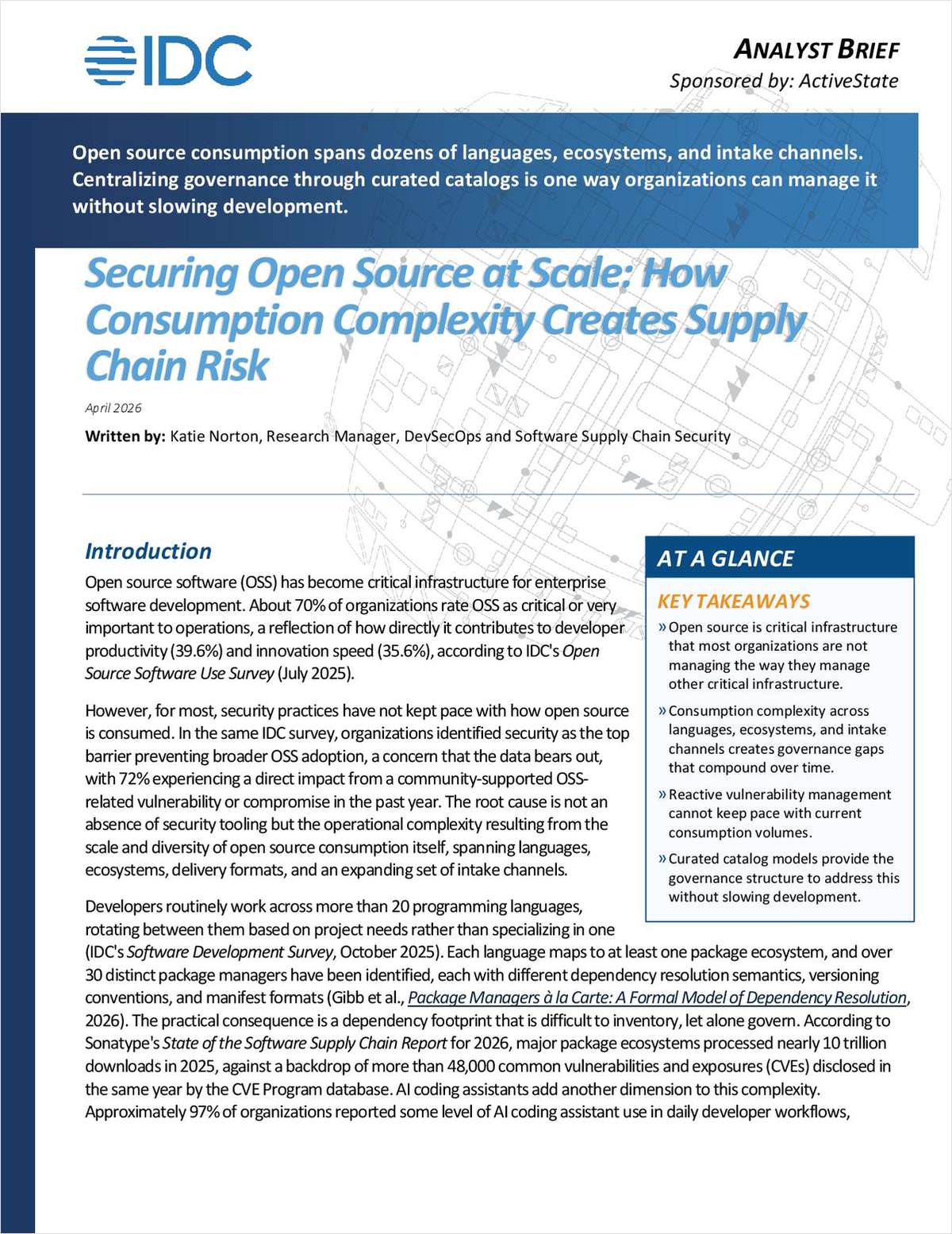 Securing Open Source at Scale: How Consumption Complexity Creates Supply Chain Risk