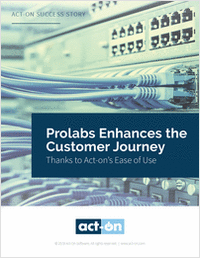 Prolabs Enhances the Customer Journey with Act-On