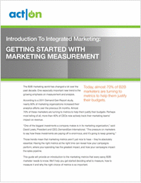 Introduction to Integrated Marketing: Getting Started with Marketing Measurement
