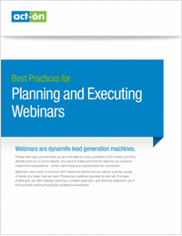 Planning and Executing Webinars That Generate Leads