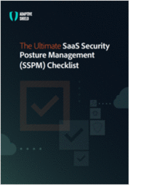 The Ultimate SaaS Security Posture Management (SSPM) Checklist