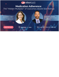 Medication Adherence: The 'Hidden Multiplier' of Outcomes-Based Star Ratings