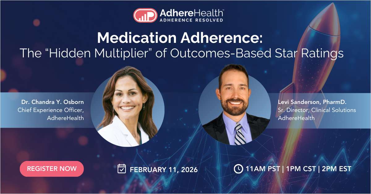 Medication Adherence: The 'Hidden Multiplier' of Outcomes-Based Star Ratings