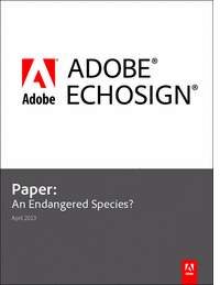 Paper: An Endangered Species?