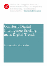 Quarterly Digital Intelligence Briefing: 2014 Digital Trends
