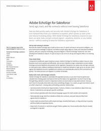 Adobe EchoSign for Salesforce